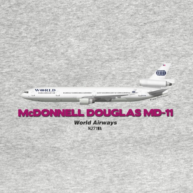 McDonnell Douglas MD-11 - World Airways by TheArtofFlying